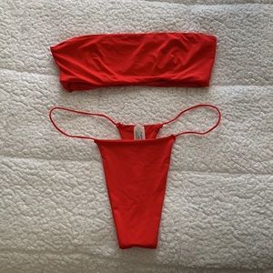❤️ Red 437 Swimsuit Set (Aubrey Top / Trey Bottoms)
